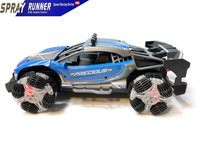 Rc auto 2.4GHZ Burnout Smoke Car met echte rook en LED-lichtjes en oplaadbaar