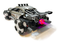 Rc auto 2.4GHZ Burnout Smoke Car met echte rook en LED-lichtjes en oplaadbaar