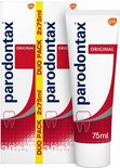 Parodontax Tandpasta - Original Fluoride - Traditionele smaak - 2 X 75 ML
