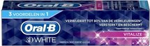 Oral-B 3D White Vitalize - voor witte tanden - tandpasta 75ml