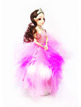 Little Princess - Speelgoed prinsesje pop met lichtjes en muziek (dansen) - Roze