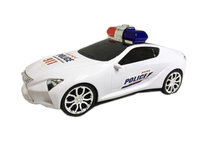 Politie auto - met geluid en lichtjes - Police flash speed car 25CM
