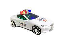 Politie auto - met geluid en lichtjes - Police flash speed car 25CM