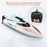 RC Boot H102- High Speed racing boot 2.4GHZ - SPEED 20KM - radio grafisch boot