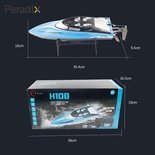 Rc Race Boot H108 - High Speed Boat 2.4GHZ 20KM/H -1:36 bestuurbaar boot