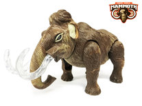 Dinosaurus speelgoed - mammoth - met licht en mammoet geluiden - 26CM