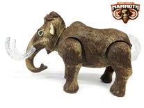 Dinosaurus speelgoed - mammoth - met licht en mammoet geluiden - 26CM