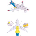 Airbus speelgoed vliegtuig met geluid en lichtjes 30.5CM