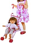 Baby Doll Bonnie met poppenwagen- inclusief accessoires