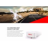 Syma X8SW Drone 2.4GHZ- FPV live HD camera voor Android & IOS - Auto landing en take off