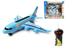 Radiografisch bestuurbare vliegtuig - 27MHZ - A380  RC Air Plane  - blauw