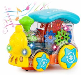 Gear Train - speelgoed trein - met muziek en lichtjes - Bump&GO 