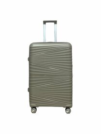 Groot koffer Mokka bruin 65cm - tot 28kg - 4 wielen 360 graden spinner