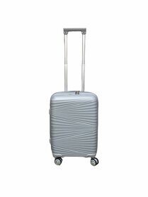 Handbagage koffer 55CM Grijs - 4 wielen 360 graden spinner