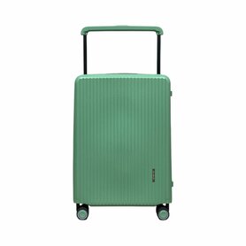 Bubule Hardcase koffers pista groen extra groot  XL 78 cm - TSA Slot - brede handgreep