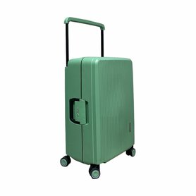 Hardcase suitcase pista green Large - L 66 cm - TSA Lock - wide handle Bubule