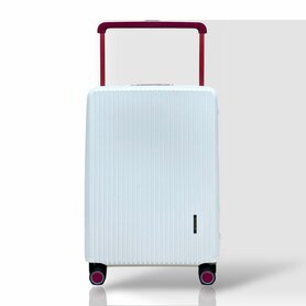 Bubule Hardcase koffers wit extra groot  XL 78 cm - TSA Slot - brede handgreep
