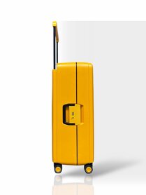 Hardcase koffer Handbagage  oranje - 56 cm - TSA Slot - brede handgreep Bubule 