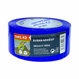 Premium Verpakkingstape Blauw 48mm x 100m - Plakband - dozentape