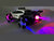 Rc auto 2.4GHZ Burn-out rook auto met echte rook en LED-lichtjes  met Geluid en oplaadbaar