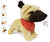 Cute pug - does different tricks - Voice Control Pets