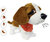 Cute barking toy dog ​​- With 7 different tricks
