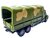 Leger vrachtwagen - pull-back drive - 16.5 CM - Metal Alloy