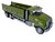 Leger vrachtwagen - pull-back drive - 16.5 CM - Metal Alloy