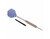 Dart arrow - 3 pieces of steel darts - Darts - incl. darts shafts and storage box - blue