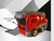Mecha Fire Truck Optimus Prime  - DIY - Deformation robot en brandweerwagen - 2 in 1
