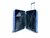 Travel suitcase - luggage - sapphire blue - silicone 65CM