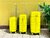 Travel suitcase - luggage - yellow - silicone 65CM