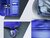 Handbagage koffer donker Blauw - Siliconen/Polypropyleen - 55cm