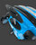 Kinder Koffer - Zit en Loop Auto - 2 in 1 Blauw - 32L