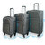 Europe Travel - Stoffen Koffer - 4 zwenk wielen - Polyester - Groot 68 cm