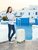 Travel suitcase - luggage - White - silicone 65CM