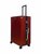 hard shell case, PC ABS aluminum 4 metal corners for protection red 75L