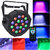 LED par light - 18 LED - disco licht - incl. afstandsbediening - Dmx 512 - RGB - geluidsactivering