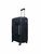 Large suitcase black 65cm - up to 28kg - 4 wheels 360 degree spinner L - 100% polypropylene - 2025 edition