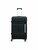 Large suitcase black 65cm - up to 28kg - 4 wheels 360 degree spinner L - 100% polypropylene - 2025 edition