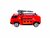 DIE-CAST - Vrachtwagen brandweerauto's - autotransporter + 2 mini auto's 3in1