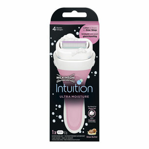 Wilkinson Intuition scheerapparaat - Ultra Moisture - woman + 1 Scheermes Wilkinson Intuition scheerapparaat - Ultra Moisture - woman + 1 Scheermes