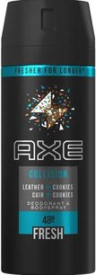 Axe Collision 48h Fresh - Deodorant & body Spray - Leather & Cookies - 150ml Axe Collision 48h Fresh - Deodorant & body Spray - Leather & Cookies - 150ml