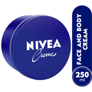 NIVEA Creme 250ml - Beschermt & Verzorgt De Droge Huid - Voor Heel De Familie NIVEA Creme 250ml - Beschermt & Verzorgt De Droge Huid - Voor Heel De Familie