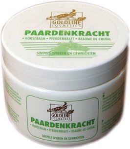 Paardenkracht creme - Goldline Cosmetics - Soepele spieren en gewrichten - 250ml Paardenkracht creme - Goldline Cosmetics - Soepele spieren en gewrichten - 250ml