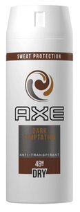 Axe Dark Temptation Dry 48h Fresh - Deodorant & body Spray - Anti-Transpirant 150ml Axe Dark Temptation Dry 48h Fresh - Deodorant & body Spray - Anti-Transpirant 150ml