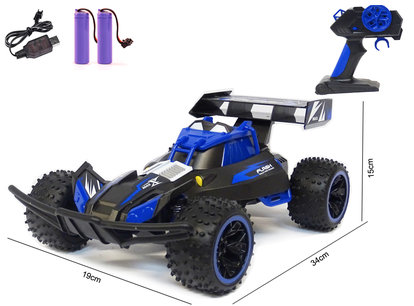 RC Race Buggy NQD - 2.4GHZ radio grafisch bestuurbare auto 12km/u - 1:16 - oplaadbaar + extra accu RC Race Buggy NQD - 2.4GHZ radio grafisch bestuurbare auto 12km/u - 1:16 - oplaadbaar + extra accu