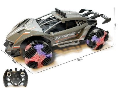 Rc auto 2.4GHZ Burnout Smoke Car met echte rook en LED-lichtjes en oplaadbaar Rc auto 2.4GHZ Burnout Smoke Car met echte rook en LED-lichtjes en oplaadbaar