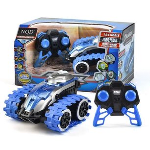 RC Track Stunt auto 1:24 - radiografisch bestuurbaar 360 rotation Nano Trax 2.4GHZ -oplaadbaar RC Track Stunt auto 1:24 - radiografisch bestuurbaar 360 rotation Nano Trax 2.4GHZ -oplaadbaar