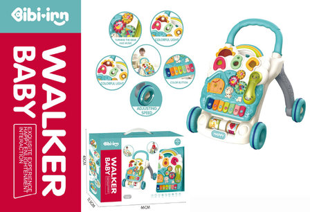 Baby Walker - Educatief Babyspeelgoed - baby loopspeelgoed - met licht en geluiden Baby Walker - Educatief Babyspeelgoed - baby loopspeelgoed - met licht en geluiden